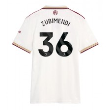 Arsenal Martin Zubimendi #36 Tredje Tröja Dam 2025-26 Korta ärmar
